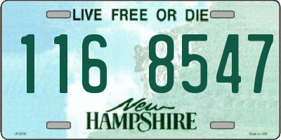 NH license plate 1168547