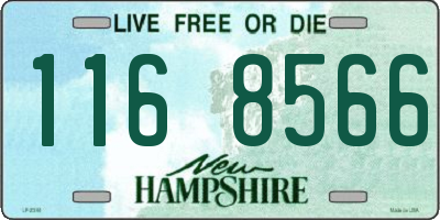 NH license plate 1168566
