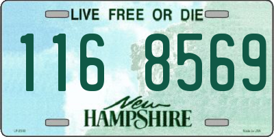 NH license plate 1168569