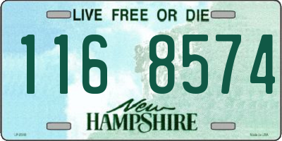 NH license plate 1168574