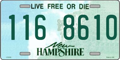 NH license plate 1168610