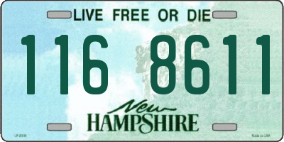 NH license plate 1168611