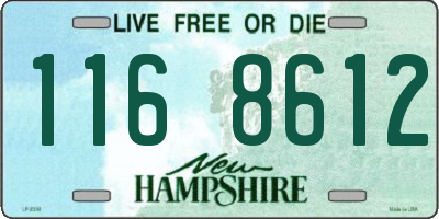 NH license plate 1168612