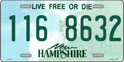 NH license plate 1168632