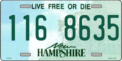 NH license plate 1168635