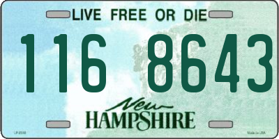 NH license plate 1168643