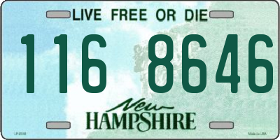 NH license plate 1168646