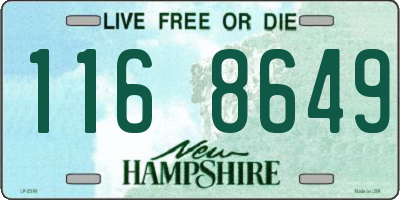 NH license plate 1168649
