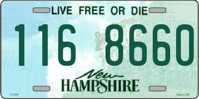 NH license plate 1168660