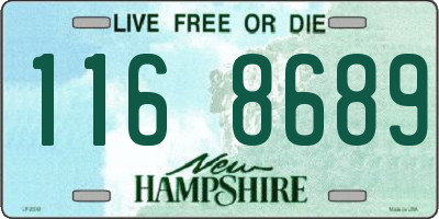 NH license plate 1168689