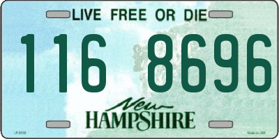 NH license plate 1168696