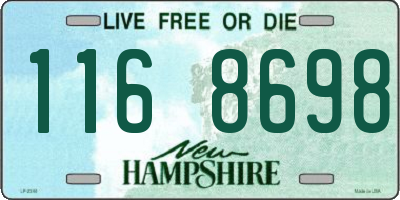 NH license plate 1168698