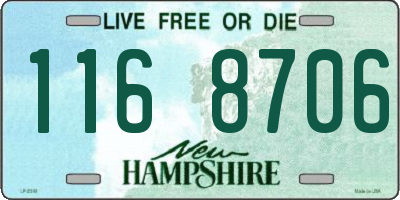 NH license plate 1168706
