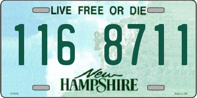 NH license plate 1168711