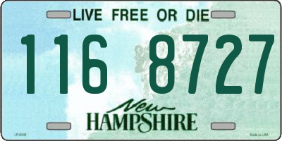 NH license plate 1168727
