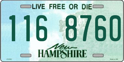 NH license plate 1168760