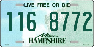 NH license plate 1168772