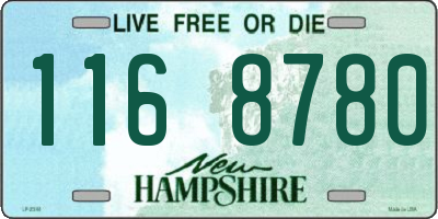 NH license plate 1168780