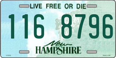 NH license plate 1168796