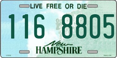 NH license plate 1168805