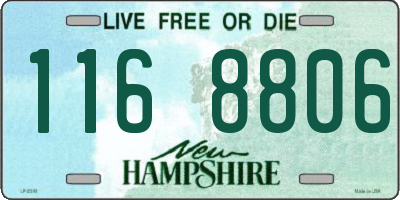 NH license plate 1168806