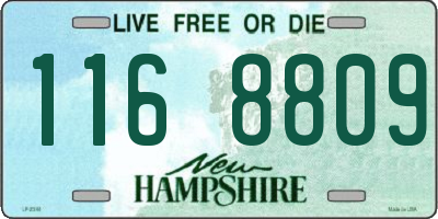 NH license plate 1168809