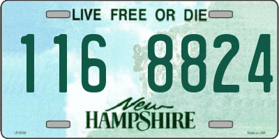 NH license plate 1168824