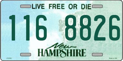 NH license plate 1168826