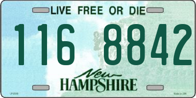 NH license plate 1168842