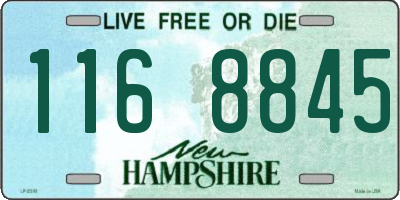 NH license plate 1168845