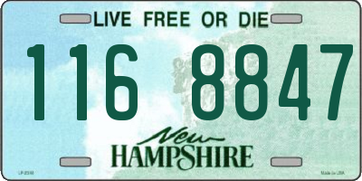 NH license plate 1168847