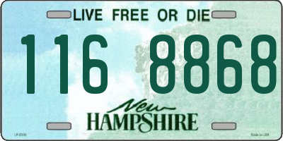 NH license plate 1168868