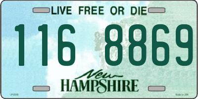 NH license plate 1168869