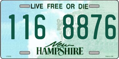 NH license plate 1168876