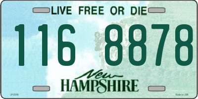 NH license plate 1168878