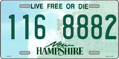 NH license plate 1168882