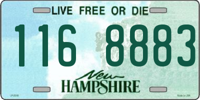 NH license plate 1168883
