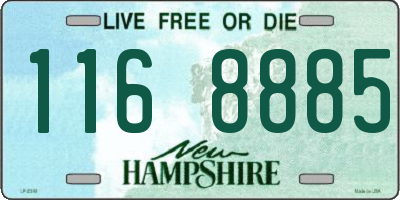 NH license plate 1168885