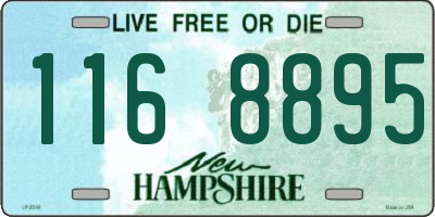 NH license plate 1168895