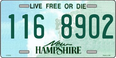 NH license plate 1168902