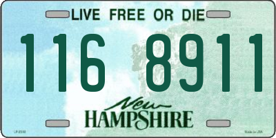 NH license plate 1168911