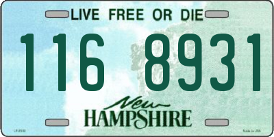NH license plate 1168931