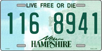 NH license plate 1168941