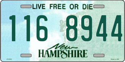 NH license plate 1168944