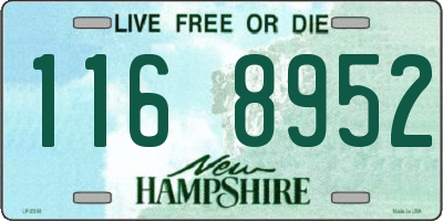 NH license plate 1168952