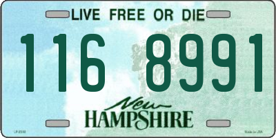 NH license plate 1168991