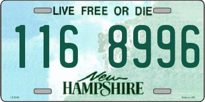 NH license plate 1168996