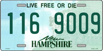 NH license plate 1169009