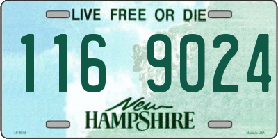 NH license plate 1169024