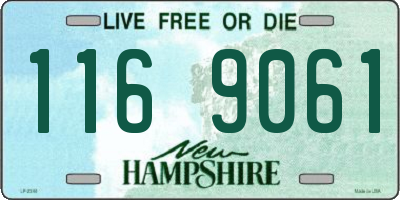 NH license plate 1169061